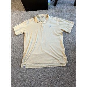 Peter Millar Men’s Sz L Polo Golf Shirt 100% Cotton Short Sleeve